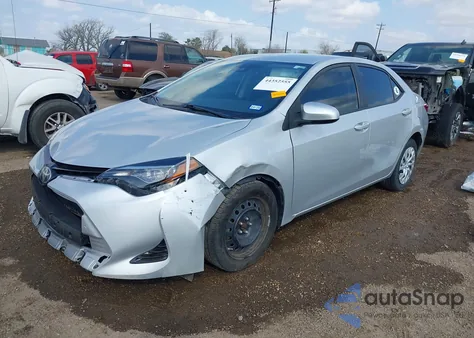 2017 Toyota Corolla Le from USA, damaged, VIN 5YFBURHE9HP676353